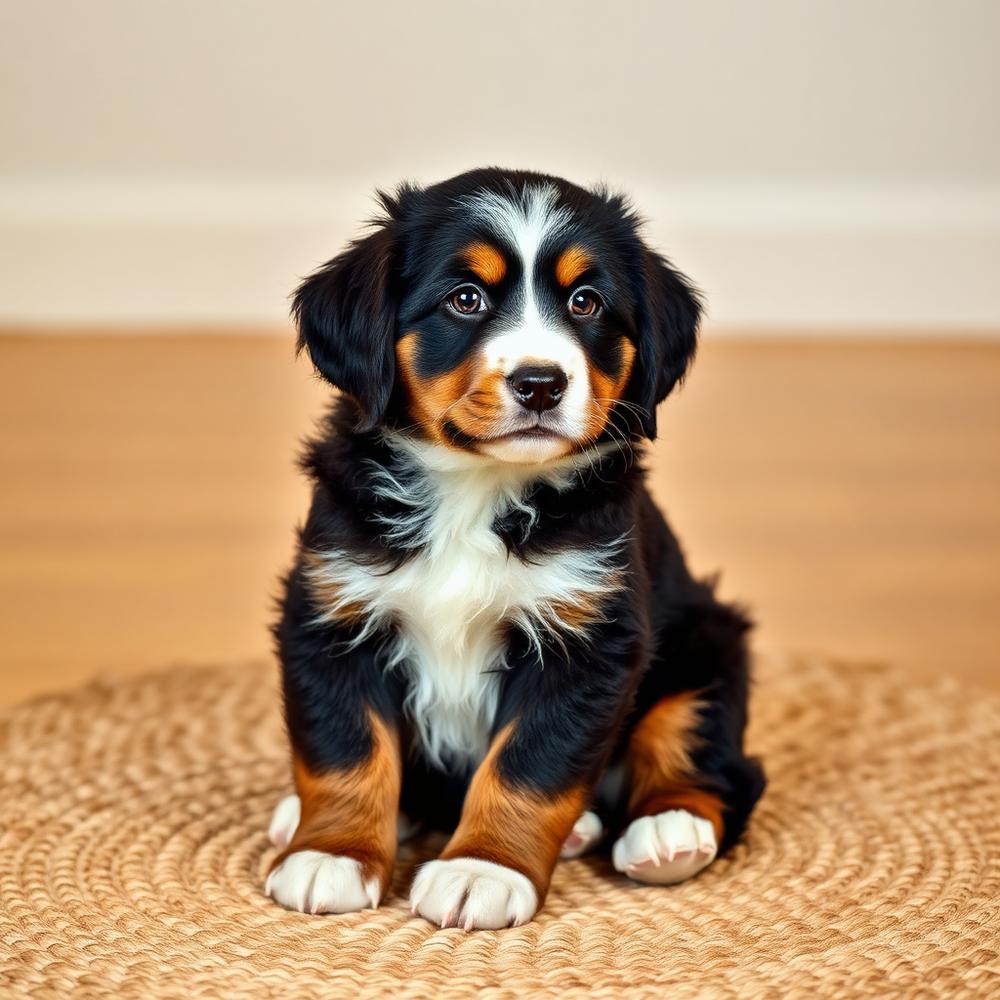 Bernese Puppy — 9 wks